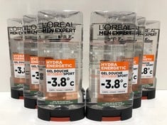 6 X L'ORÉAL EXPERT HYDRA ENERGETIC SHAMPOO FOR MEN - LOCATION 51B.