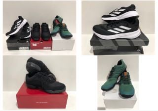 3 X PAIRS OF SHOES VARIOUS BRANDS AND SIZES INCLUDING ADIDAS RESPONSE SIZE 43 1/3 - LOCATION 52B.