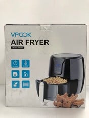 AIR FRYER VPCOK MODEL AF102 BLACK COLOUR - LOCATION 29A.