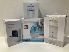 4 X HOUSEHOLD ITEMS INCLUDING AN ULTRASONIC AIR HUMIDIFIER MODEL GEHM016BW - LOCATION 28B.