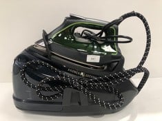 ROWENTA SILENCE STEAM PRO IRON GREEN AND BLACK (WITHOUT BOX) (PLASTIC WATER TANK BROKEN) (P.V.P 402€) - LOCATION 33C.