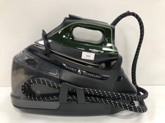 ROWENTA SILENCE STEAM PRO IRON GREEN AND BLACK (WITHOUT BOX) (P.V.P 402€) - LOCATION 37C.