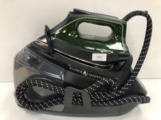 ROWENTA SILENCE STEAM PRO IRON GREEN AND BLACK (WITHOUT BOX) (P.V.P 402€) - LOCATION 37C.