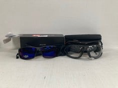 2 X GLASSES OF DIFFERENT BRANDS AND DIFFERENT MODELS INCLUDING BOLLÉ CERBER BS041005 - LOCATION 6C.