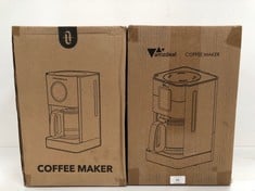 2 X DRIP COFFEE MAKERS COFFE MAKER MODEL TT-CM001 AND AMZDEAL MODEL CM1706BAT (SEALED) - LOCATION 49A.