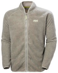 HELLY-HANSEN MENS BOX PILE JACKET, TERRAZZO, S -LOCATION 7C.