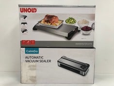 2 X KITCHEN ITEMS INCLUDING VACUUM PACKER CALMDO - LOCATION 49A.