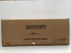 BONTEMPI DIGITAL KEYBOARD WITH 61 KEYS AND 40 SOUNDS - LOCATION 42A.