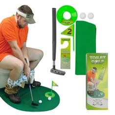 5 X POTTY PUTTER GOLF TOILET SETS - LOCATION 47C.