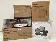 5 X KITCHEN ITEMS INCLUDING KETTLE BRAND DECEN - LOCATION 30A.