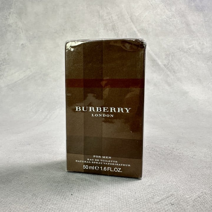 Burberry London For men 50ml Eau De Toilette Sealed (MPSE54750857) (VAT ONLY PAYABLE ON BUYERS PREMIUM)