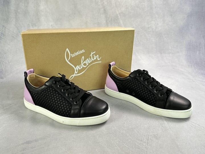 Christian Louboutin Louis Junior Sneakers With Box  - Size UK 41 (VAT ONLY PAYABLE ON BUYERS PREMIUM)