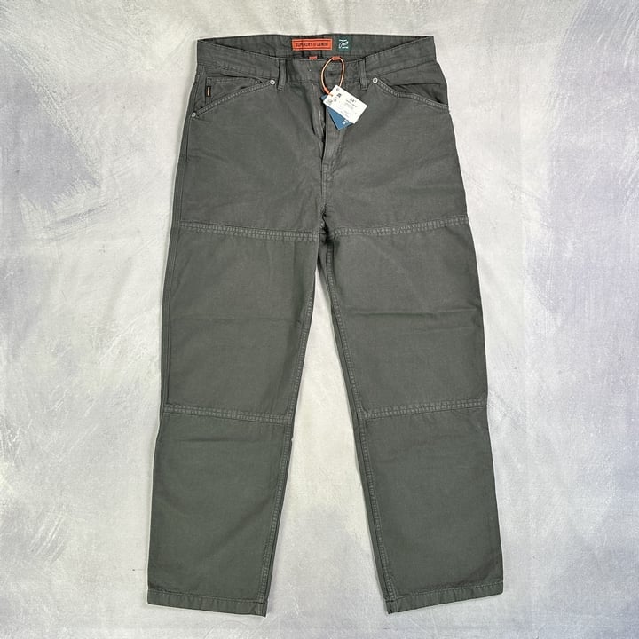 Super Dry Carpenters Pants Button Missing - Size 34/32 (VAT ONLY PAYABLE ON BUYERS PREMIUM)