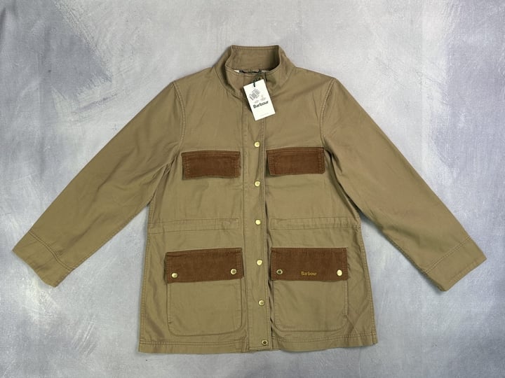 Barbour Utility Jacket  - Size 12 (VAT ONLY PAYABLE ON BUYERS PREMIUM)