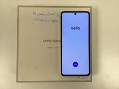 OPPO FIND N2 FLIP CPH2437 SMARTPHONE 8GB RAM + 256GB ROM (ORIGINAL RRP -€625,98) IN PURPLE: MODEL NO CPH2437 (WITH BOX + CHARGER, SHORTLY AFTER USE, THE PHONE OVERHEATS AND TURNS OFF) [JPTZ7506].