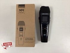 ZOOM M4 MICTRACK VOICE RECORDER (ORIGINAL RRP -€228,59) IN BLACK (WITH BOX) [JPTZ7463]