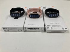 XIAOMI 3 X SMART BAND 9 SMARTWATCH (ORIGINAL RRP -€120.00). (3 X X XIAOMI SMART BAND 9 SMARTWATCH WITH BOX AND CHARGER) [JPTZ7470]