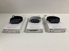 XIAOMI 3 X REDMI SMART BAND 2 SMARTWATCH (ORIGINAL RRP -€120.00). (3 X X XIAOMI SMART BAND 9 SMARTWATCH WITH BOX AND CHARGER) [JPTZ7473