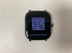 AMAZFIT GTS 2 MINI SMARTWATCH (ORIGINAL PRICE -€94.04) IN BLACK (WITH BOX - WITHOUT CHARGER AND STRAPS) [JPTZ7514]