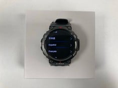 AMAZFIT T-REX 2 SMARTWATCH (ORIGINAL RRP -€229.90) IN BLACK (WITH BOX AND CHARGER) [JPTZ7525]