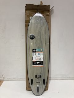 SOFTECH FLASH ERIC GEISELMAN GREY MARBLE 6FT SURFBOARD RRP £350