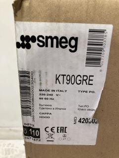 SMEG CAPPA HOOD KT90GRE RRP £609 (03210110)