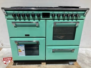 STOVES RICHMOND DX S1000G MINT GREEN 7 BURNER GAS OVEN RRP £2,615