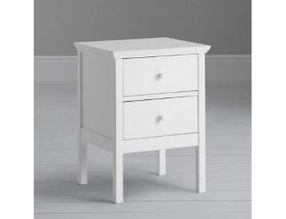 JOHN LEWIS WILTON 2 DRAWER BEDSIDE LINEN RRP £109