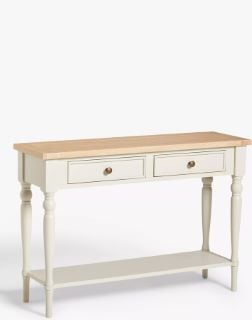 JOHN LEWIS FOXMOOR CONSOLE TABLE CREAM RRP £379