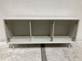 WHITE 3 STORAGE CUPBOARD