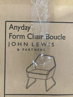 JOHN LEWIS ANYDAY FORM BOUCLE CHAIR RRP £149