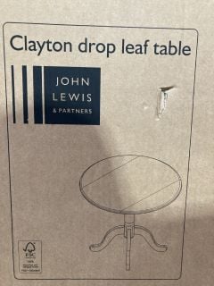 CLAYTON DROP LEAF TABLE RRP £329