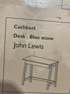 JOHN LEWIS  CUTHBERT BLUE STONE DESK RRP £249