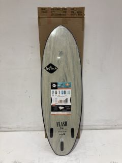 SOFTECH FLASH ERIC GEISELMAN GREY MARBLE 5'7FT SURFBOARD RRP £350