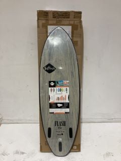 SOFTECH FLASH ERIC GEISELMAN GREY MARBLE 5'7FT SURFBOARD RRP £350