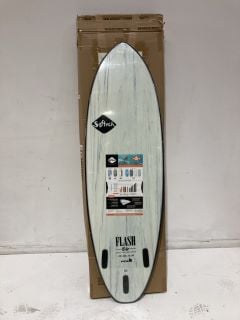 SOFTECH FLASH ERIC GEISELMAN WHITE MARBLE 6FT SURFBOARD RRP £350