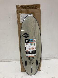 SOFTECH FLASH ERIC GEISELMAN GREY MARBLE 5FT SURFBOARD RRP £350