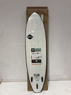 SOFTECH FLASH ERIC GEISELMAN WHITE MARBLE 6FT SURFBOARD RRP £350