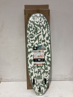 SOFTECH BOMBER 5'10FT GREEN/WHITE RRP £390