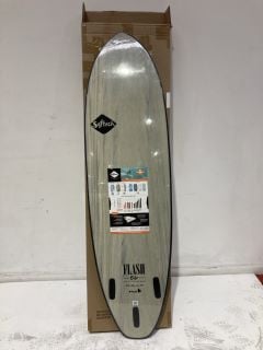 SOFTECH FLASH ERIC GEISELMAN WHITE MARBLE 6'6FT SURFBOARD RRP £350