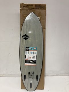 SOFTECH FLASH ERIC GEISELMAN GREY MARBLE 6FT SURFBOARD RRP £350