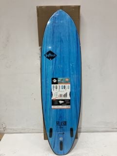 SOFTECH FLASH ERIC GEISELMAN AQUA MARBLE 6FT SURFBOARD RRP £350