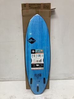 SOFTECH FLASH ERIC GEISELMAN AQUA MARBLE 5FT SURFBOARD RRP £350