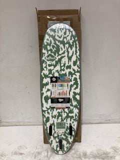 SOFTECH BOMBER 5'10FT GREEN/WHITE RRP £390