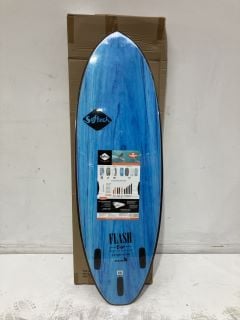 SOFTECH FLASH ERIC GEISELMAN AQUA MARBLE 5FT SURFBOARD RRP £350