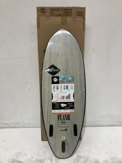 SOFTECH FLASH ERIC GEISELMAN GREY MARBLE 5'7FT SURFBOARD RRP £350