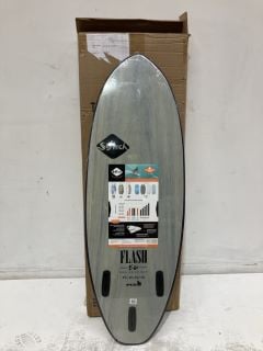 SOFTECH FLASH ERIC GEISELMAN GREY MARBLE 6FT SURFBOARD RRP £350