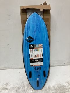 SOFTECH FLASH ERIC GEISELMAN AQUA MARBLE 5FT SURFBOARD RRP £350