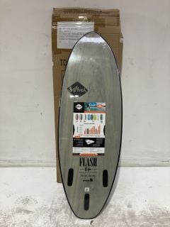 SOFTECH FLASH ERIC GEISELMAN GREY MARBLE 6FT SURFBOARD RRP £350