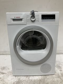 BOSCH SELF CLEANING CONDENSER SERIES 4 8KG DRYER WHITE RRP £285 (003281850)